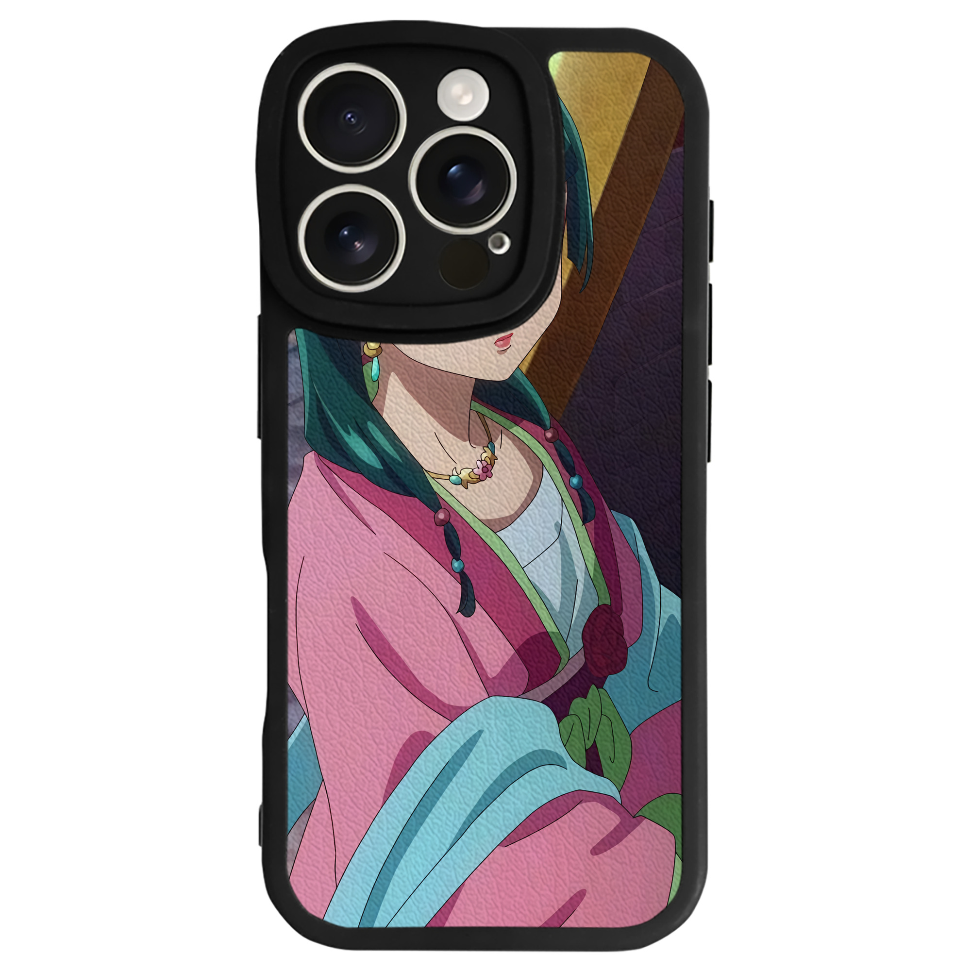 薬屋のひとりごと The Apothecary Diaries 【iPhone 16シリーズ対応】シリコンスマホケース（レザー調） 材質：シリコン